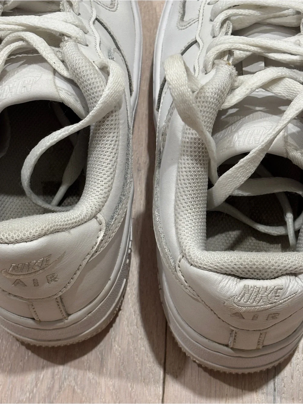 Nike Air Force 1 Low GS Youth Size 4.5Y Sneakers Triple White FV5951-111